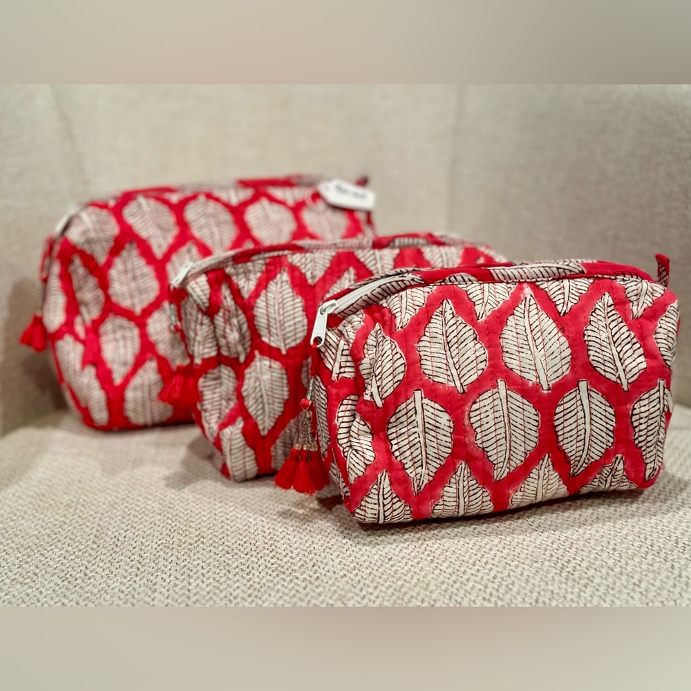 NEW- set of 3 toiletry bags